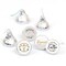 Big Dot of Happiness Religious Easter - Christian Holiday Party Round Candy Sticker Favors - Labels Fits Chocolate Candy (1 sheet of 108)